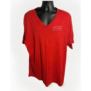 Northern Latitudes Distillery Brewery‎ Graphic T-Shirt 3XL Logo Lake Leelenau